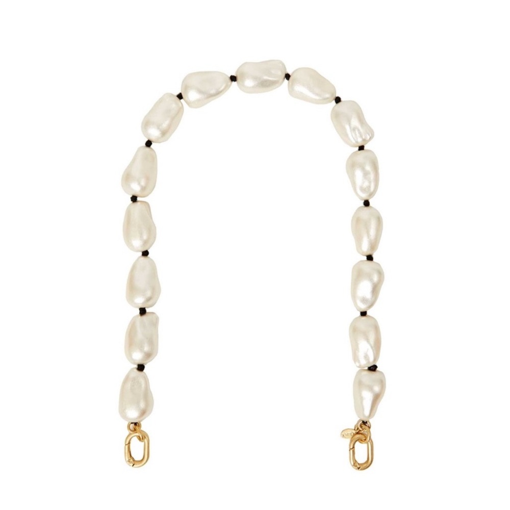 NWT CLARE V. SHORTIE STRAP - BAROQUE PEARL ** SOLD OUT